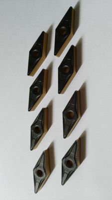 تحول CNC كربيد VNMG إدراجات طلاء CVD مخرطة قطع إدراج VNMG 160404 / 08- مساءً